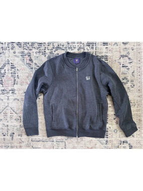Men's Arsenal Gray Full-Zip Sweatshirt XL
